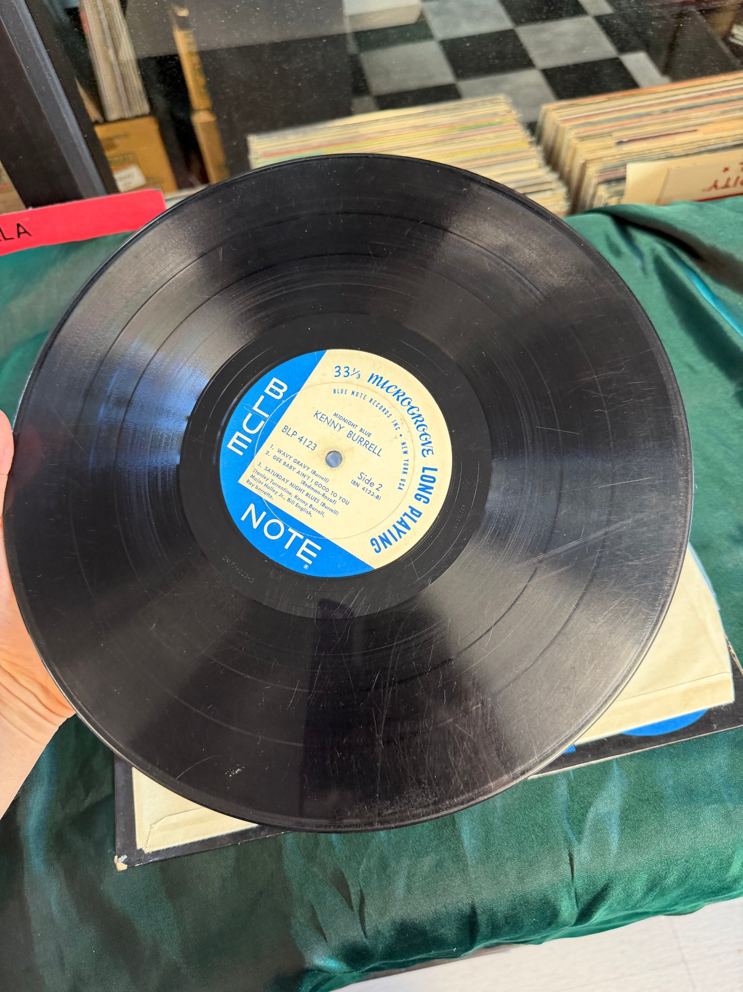 Kenny Burrell - Midnight Blue 1st Press 1963 Blue Note Mono (Starter Copy)