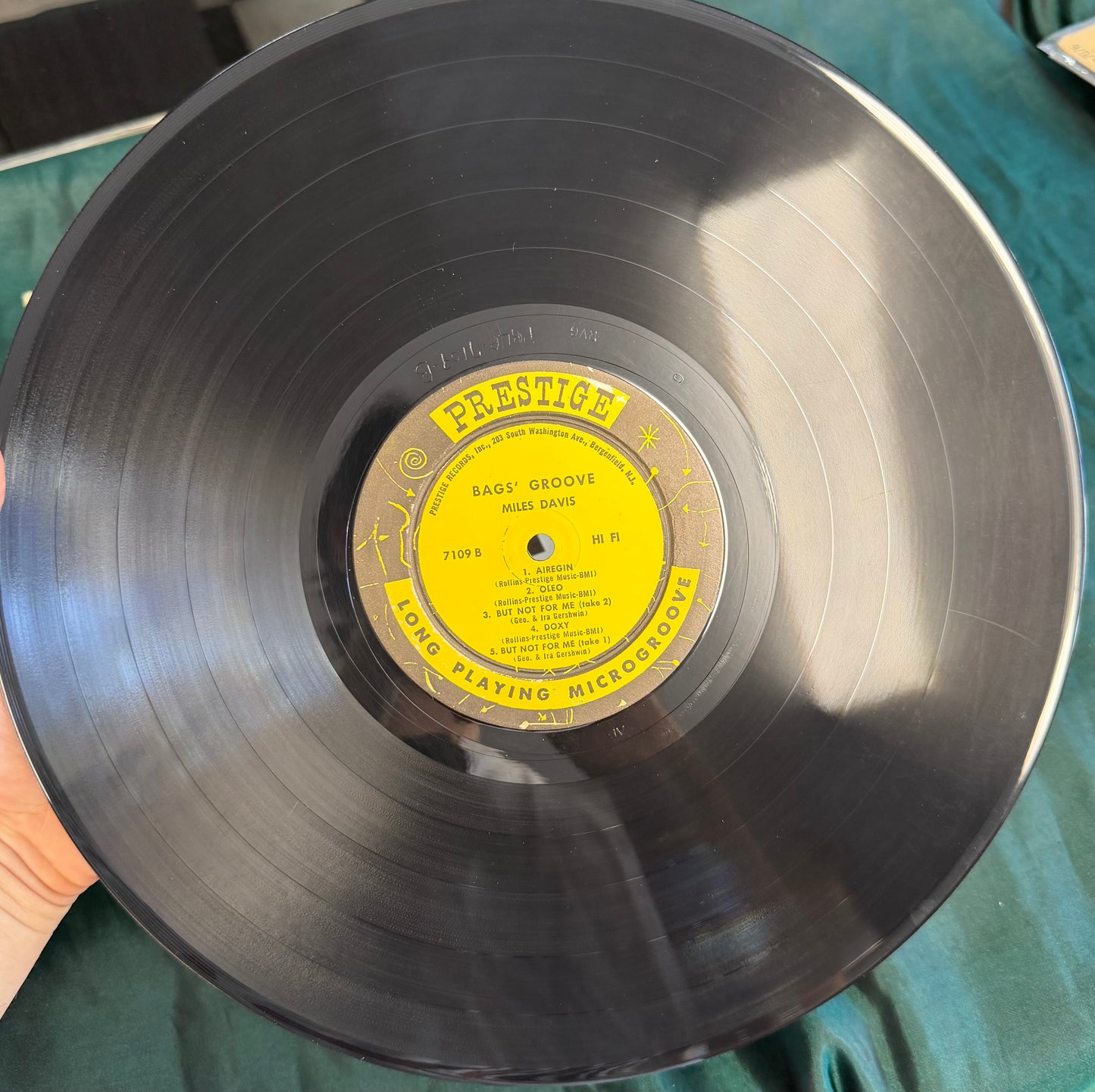 Miles Davis - Bag’s Groove 2nd Press 1958 Prestige Bergenfield Prestige
