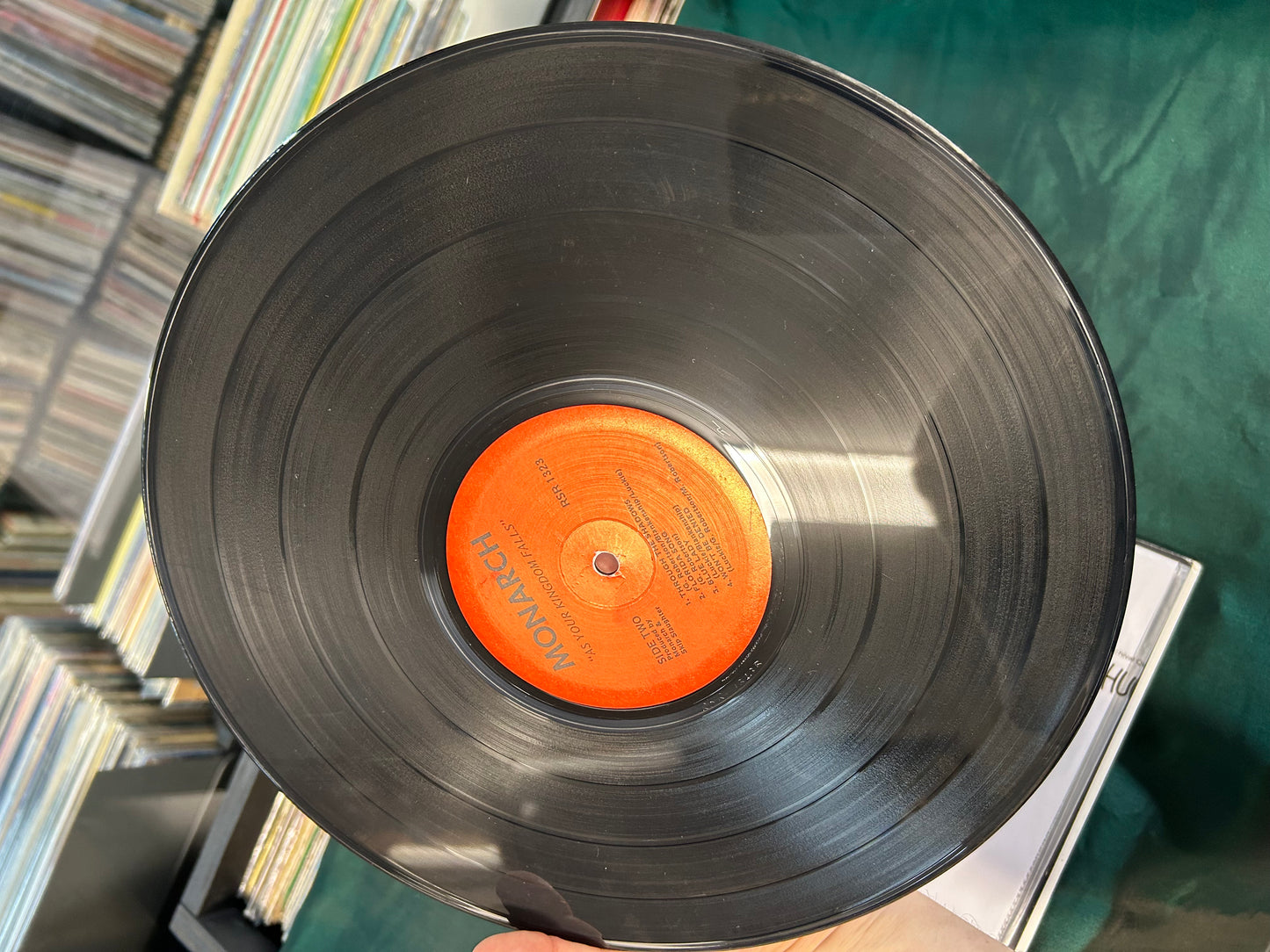 Monarch - As Your Kingdom Falls 1984 Private Press Georgia Hard Rock Very Rare!