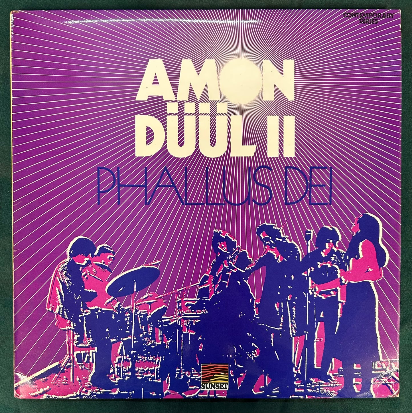 Amon Duul II - Phallus Dei 1972 UK Press Reissue Sunset