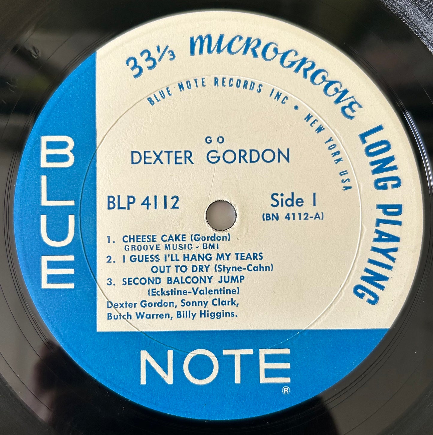 Dexter Gordon - Go 1st Mono Press 1962 Blue Note