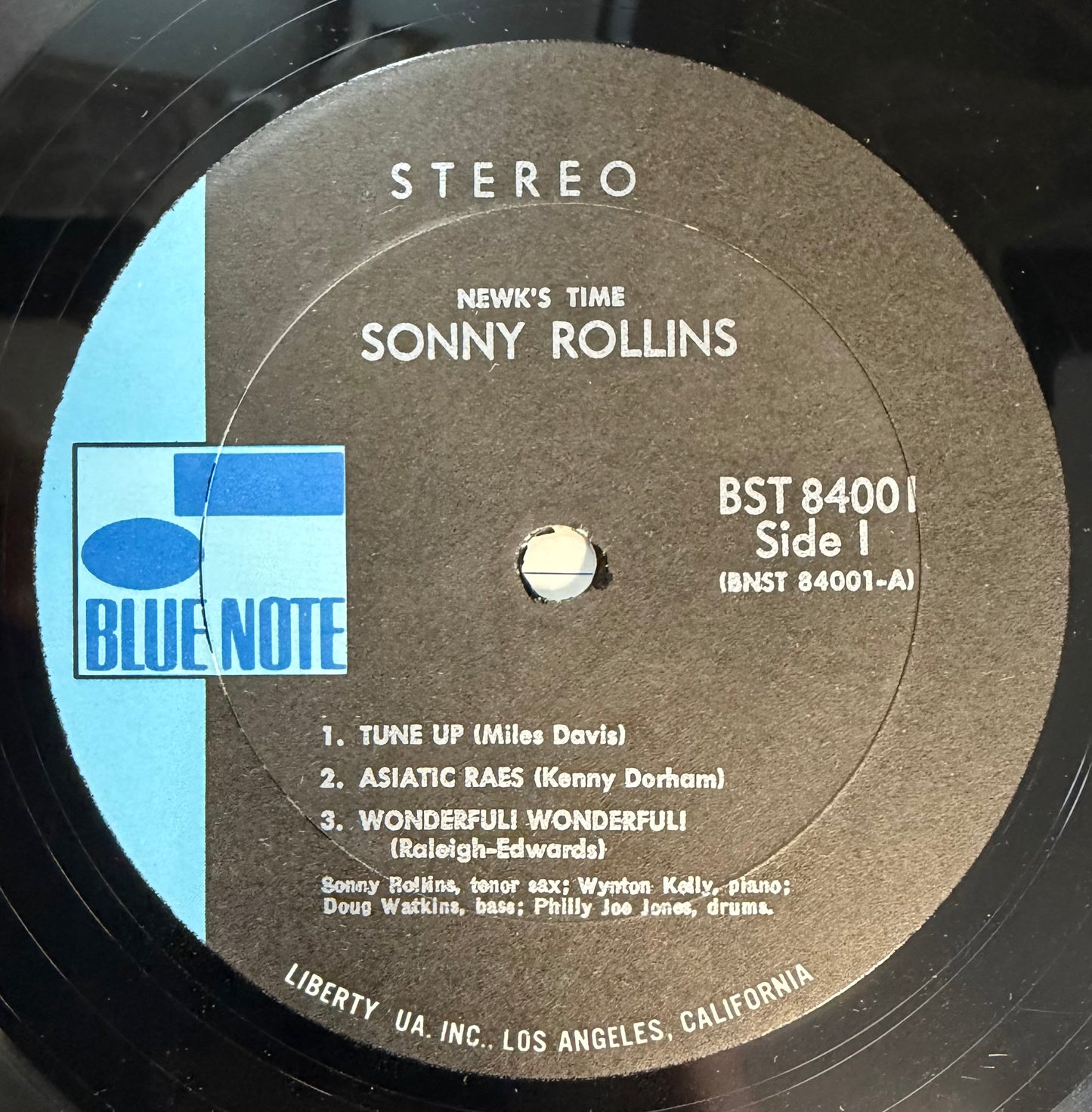 Sonny Rollins - Newk's Time 1970 Press Blue Note