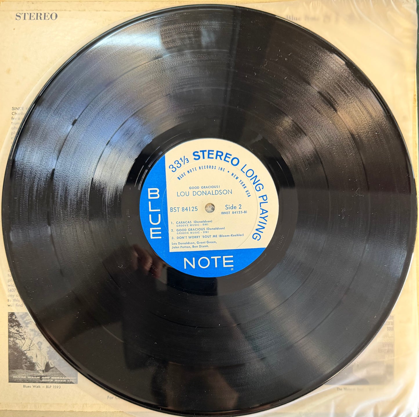 Lou Donaldson - Good Gracious! 2nd Press 1966 Liberty Stereo Blue Note NY Label