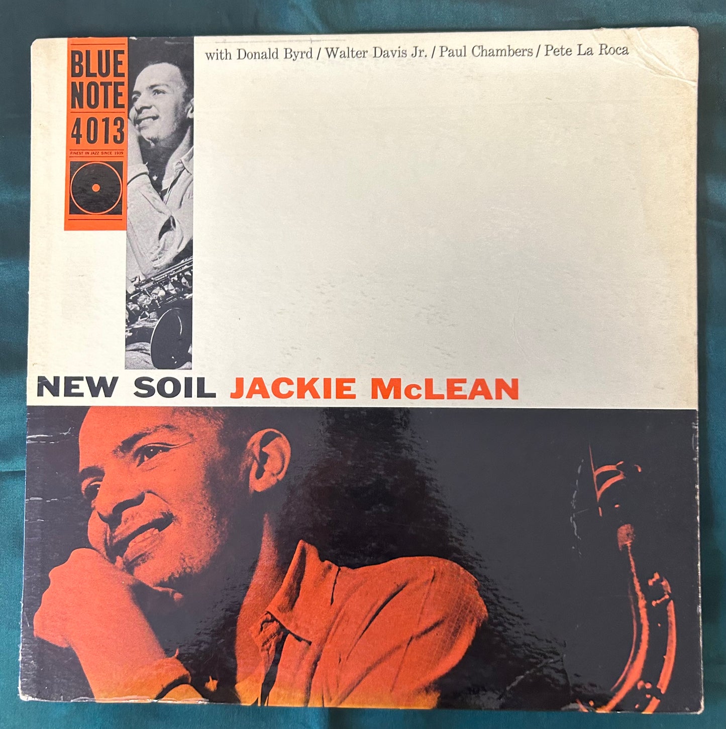 Jackie McLean - New Soil 1st Press 1959 Blue Note 47 W. 63rd.