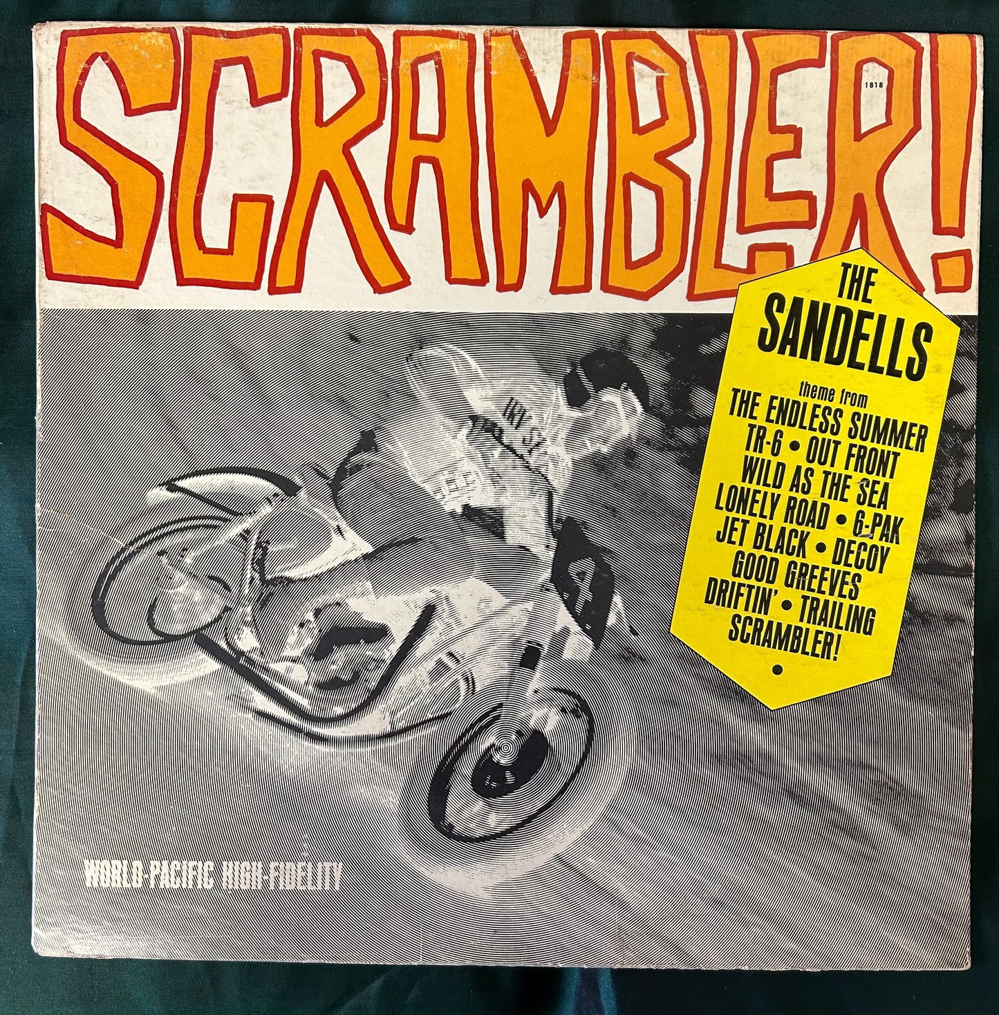 The Sandells - Scrambler! 1st Press 1964 World Pacific Original Endless Summer Soundtrack