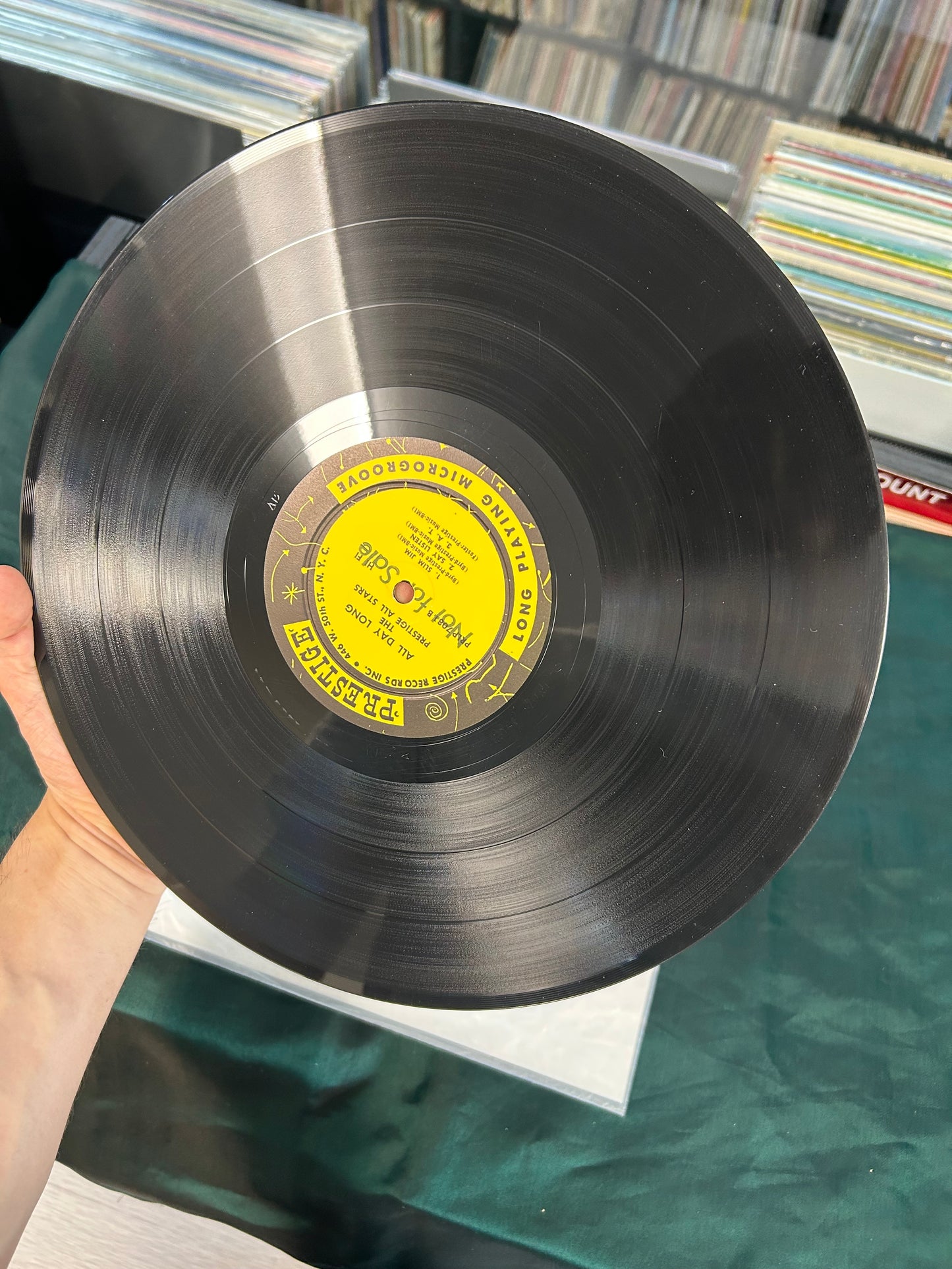 Prestige All Stars - All Day Long 1st Mono Press 1957 Prestige 50th St. PROMO