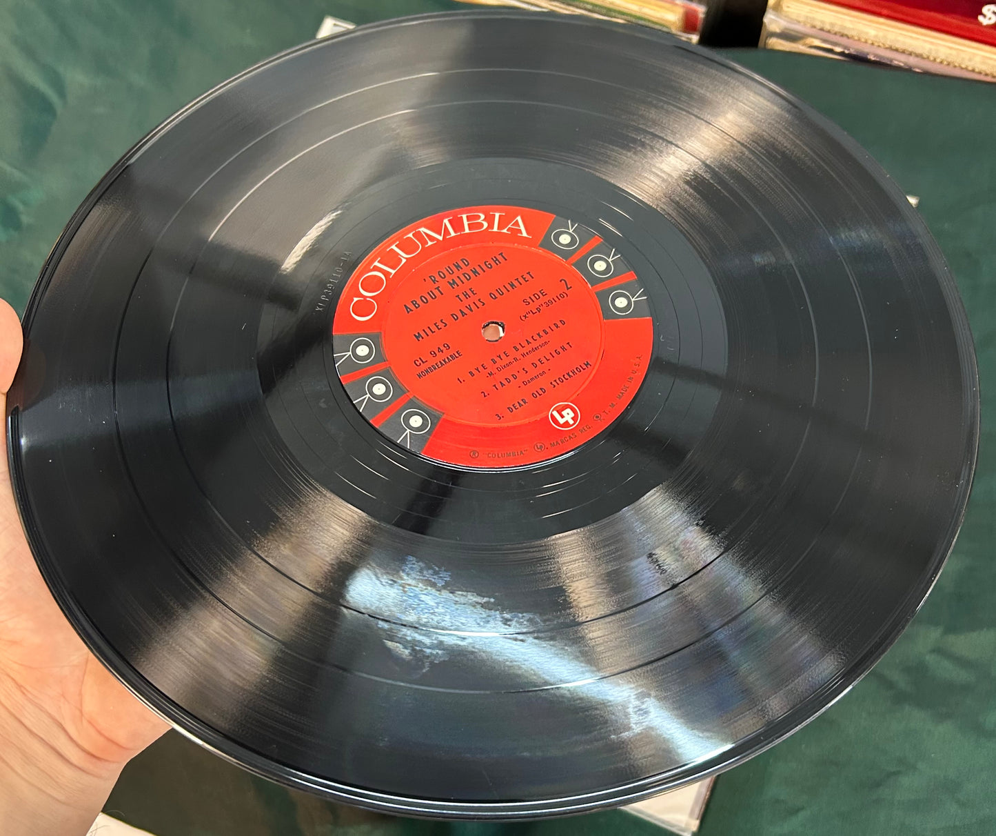 Miles Davis - 'Round About Midnight 1957 True 1st Mono press -1A/1A Columbia