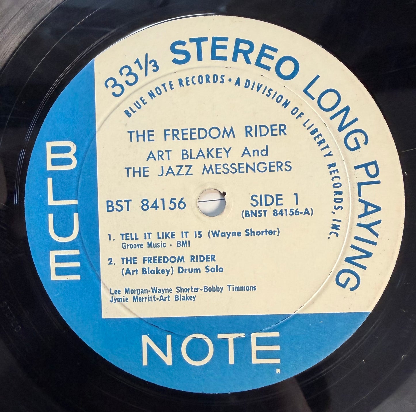 Art Blakey & The Jazz Messengers - Freedom Rider 1967 Liberty Van Gelder Blue Note