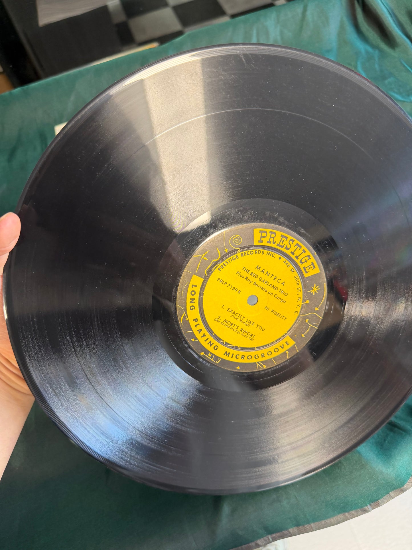 Red Garland Trio - Manteca 1st Mono Press 1958 Prestige 50th St. Promo! RVG