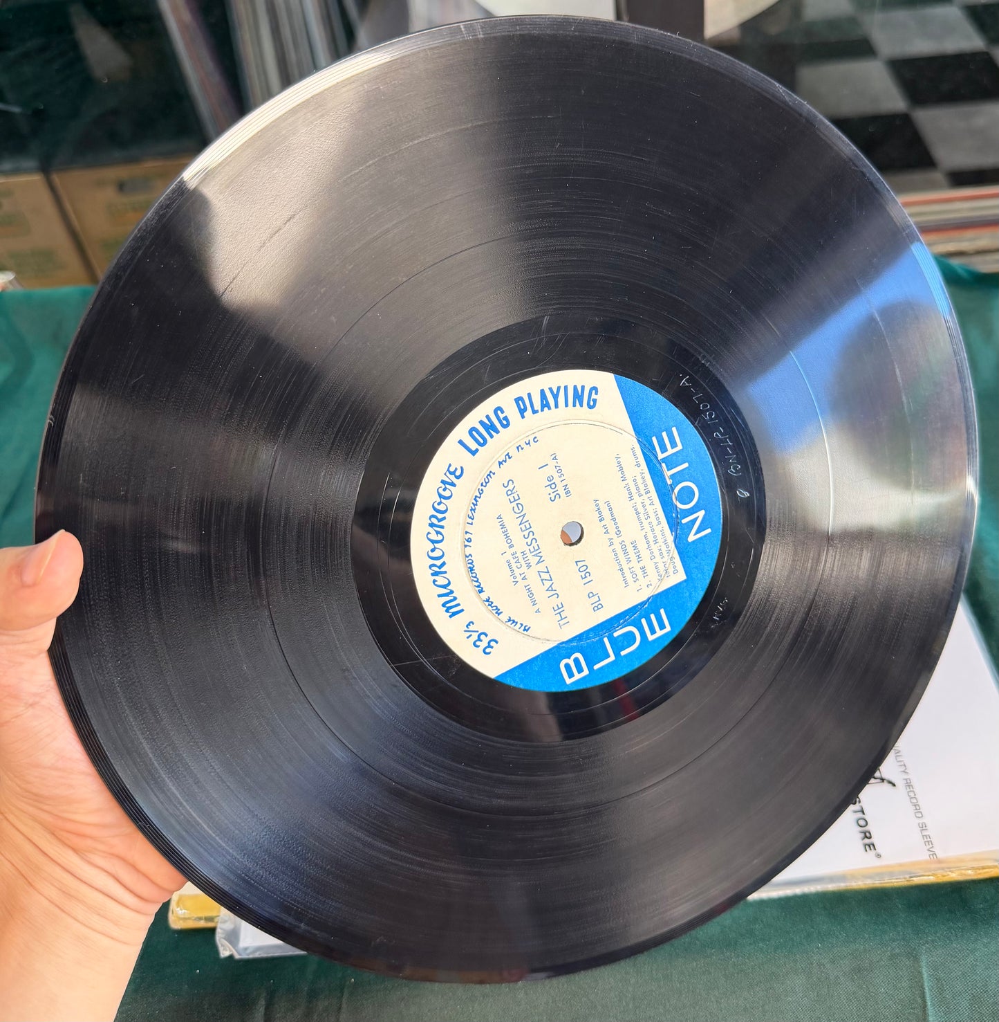 Art Blakey And The Jazz Messengers - At The Cafe Bohemia Volume One 1st Press 1956 Blue Note Lexington