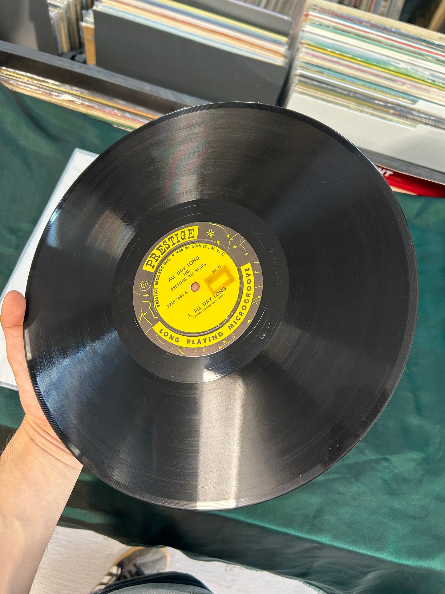 Prestige All Stars - All Day Long 1st Mono Press 1957 Prestige 50th St. PROMO