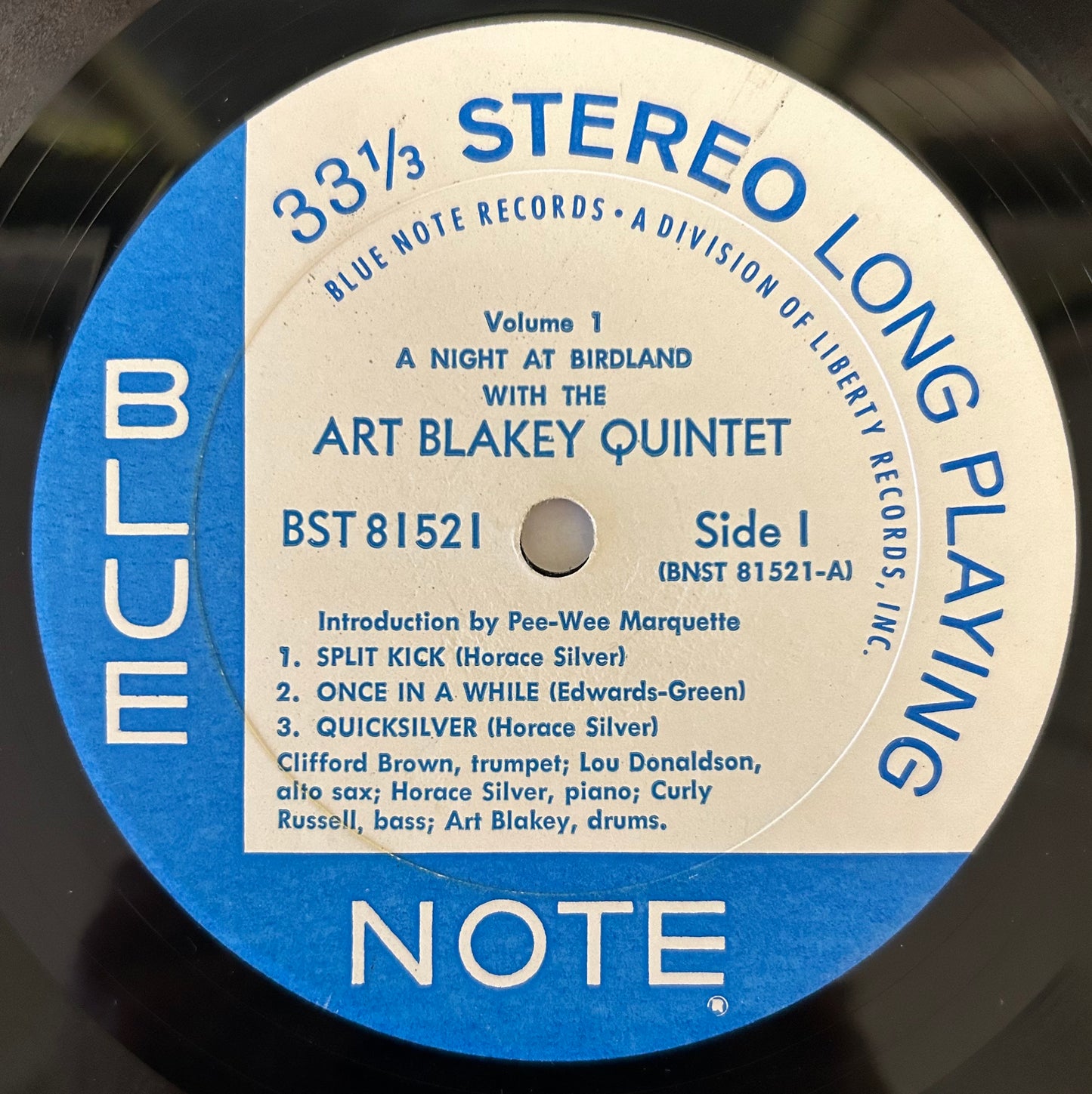 Art Blakey - A Night At Birdland 1966 Liberty Press Blue Note