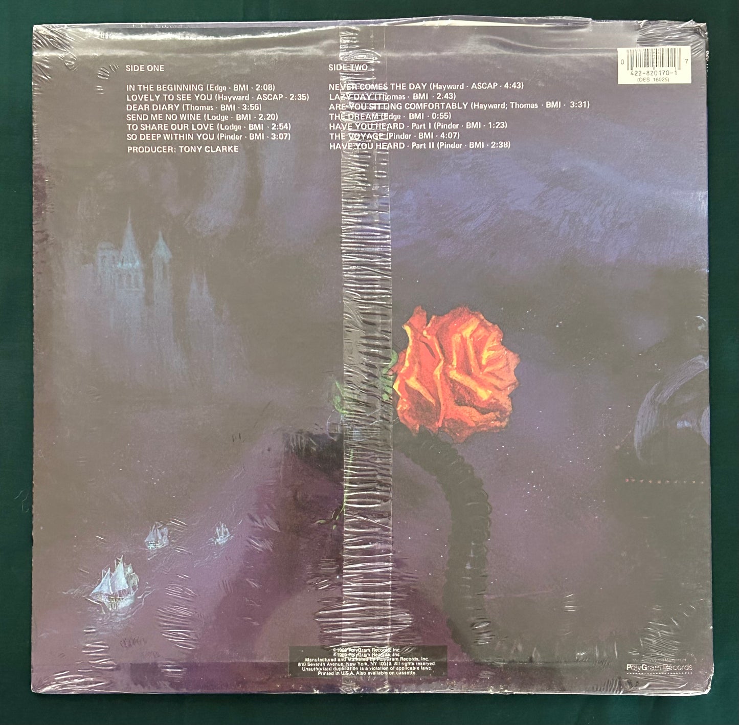 The Moody Blues - On The Threshold of a Dream SEALED 1985 Repress