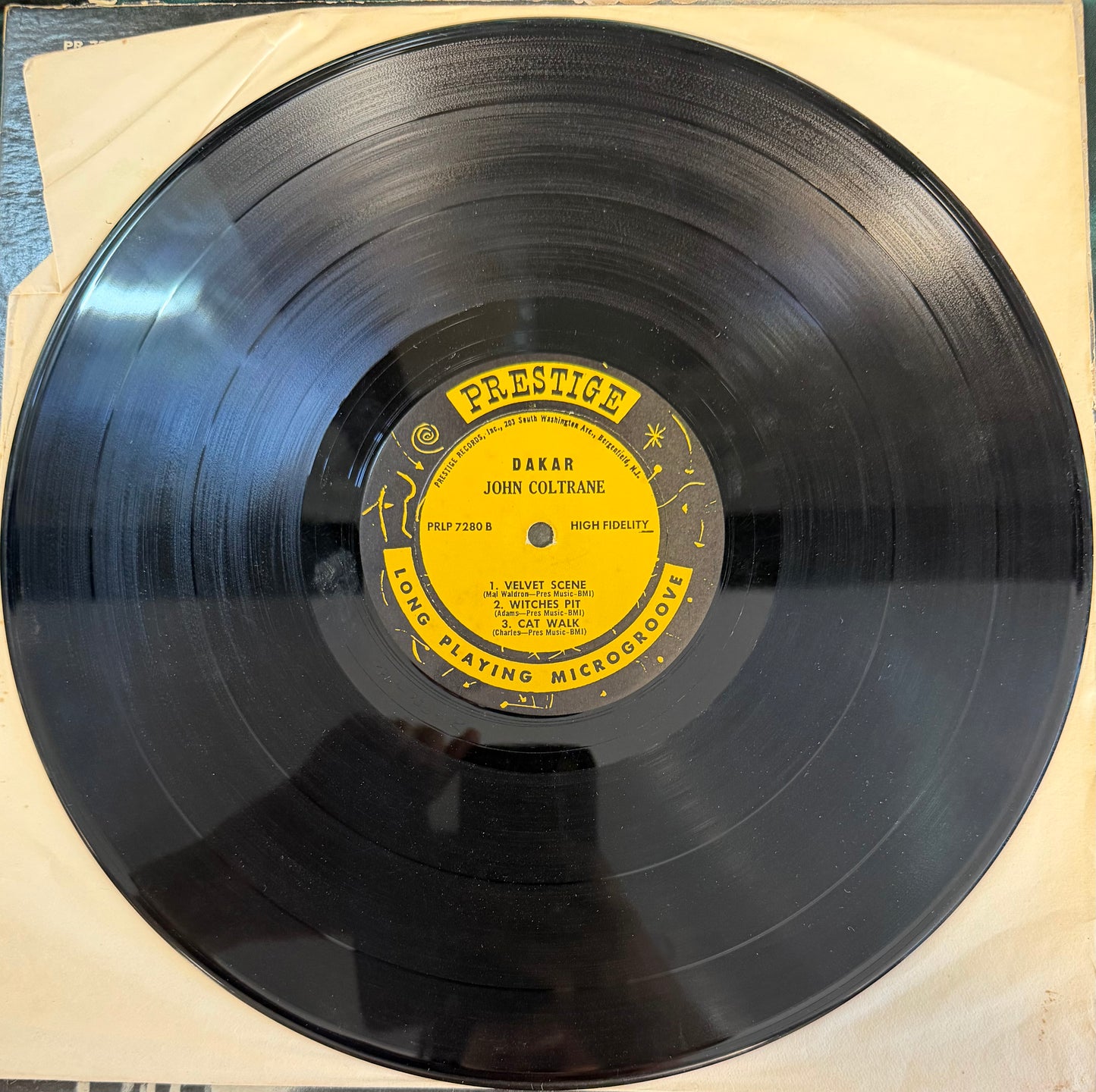 John Coltrane - Dakar 1st Press 1963 Mono Prestige Fireworks RVG