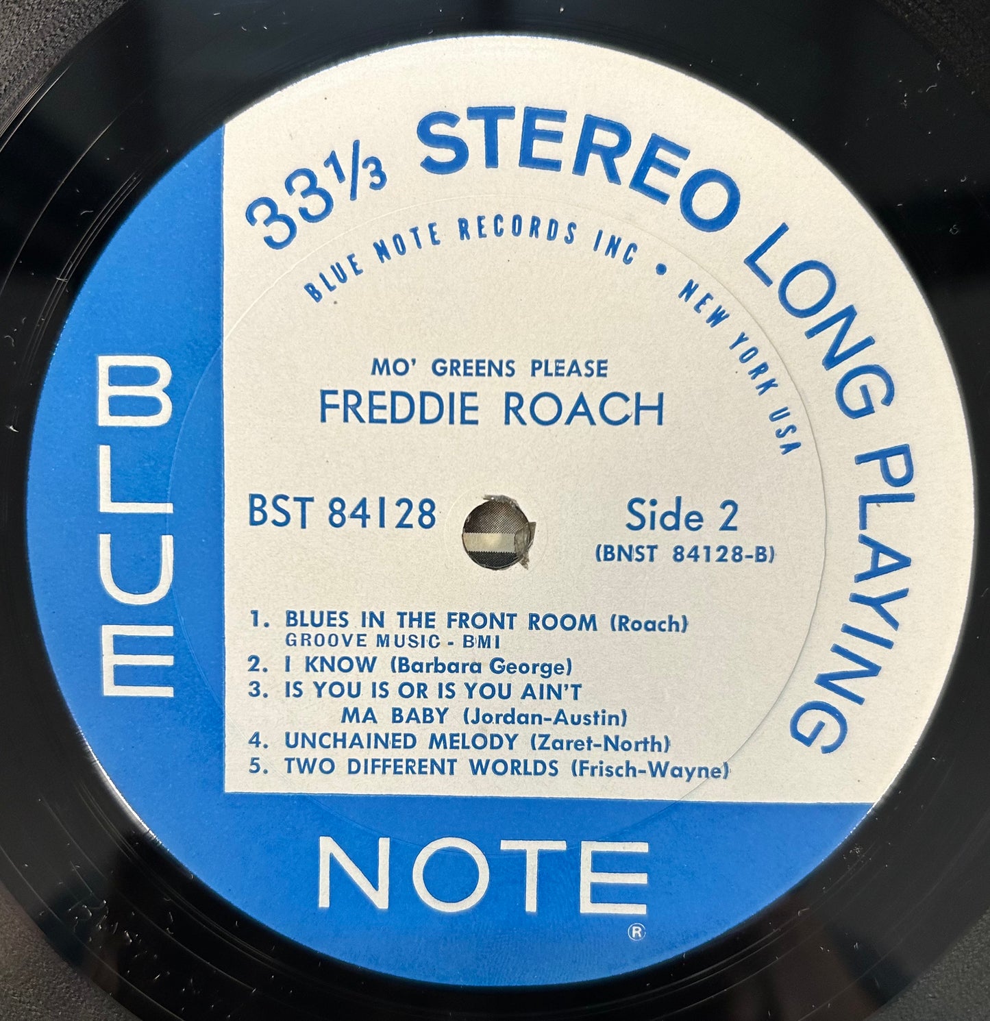 Freddie Roach - Mo' Greens Please 2nd press Liberty 1966 Stereo Van Gelder