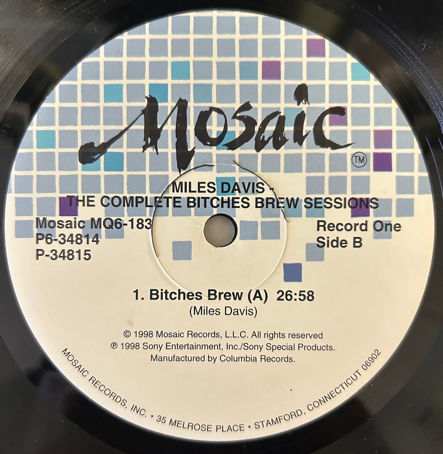 Miles Davis - The Complete Bitches Brew Sessions 6lp Mosaic Box Set 1998