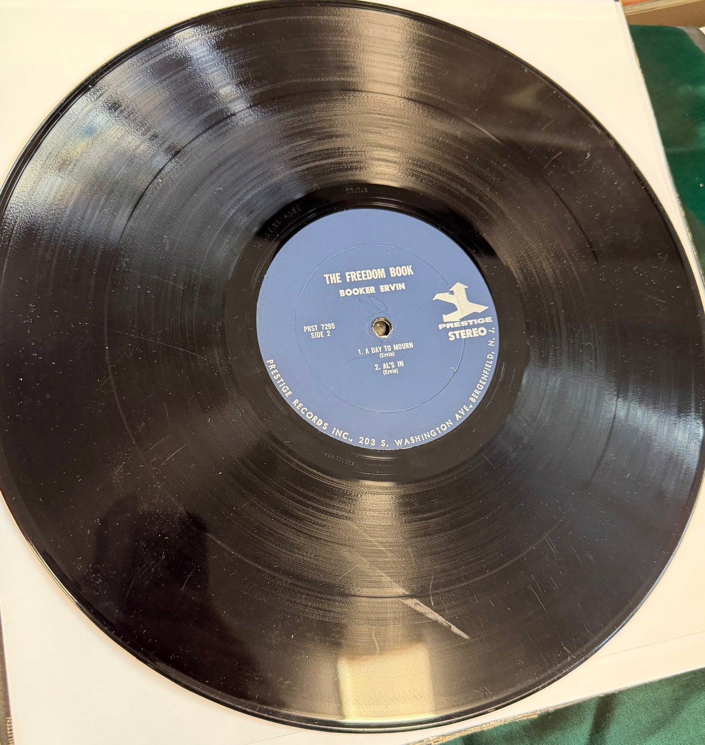 Booker Ervin - Freedom Book 2nd Press 1964/65 Blue Trident Van Gelder Prestige