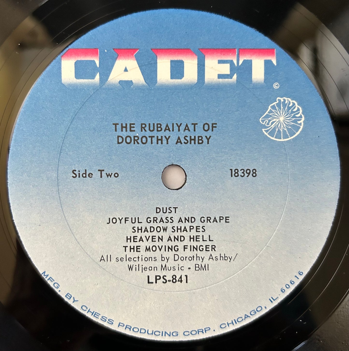 Dorothy Ashby - The Rubaiyat of Dorothy Ashby 1st Press 1970 Cadet Spiritual Jazz