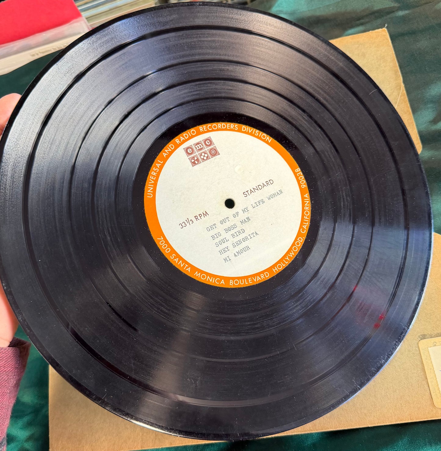 Unknown 1960’s Rock / Soul / R&B Acetate! w/ Covers (Listen)