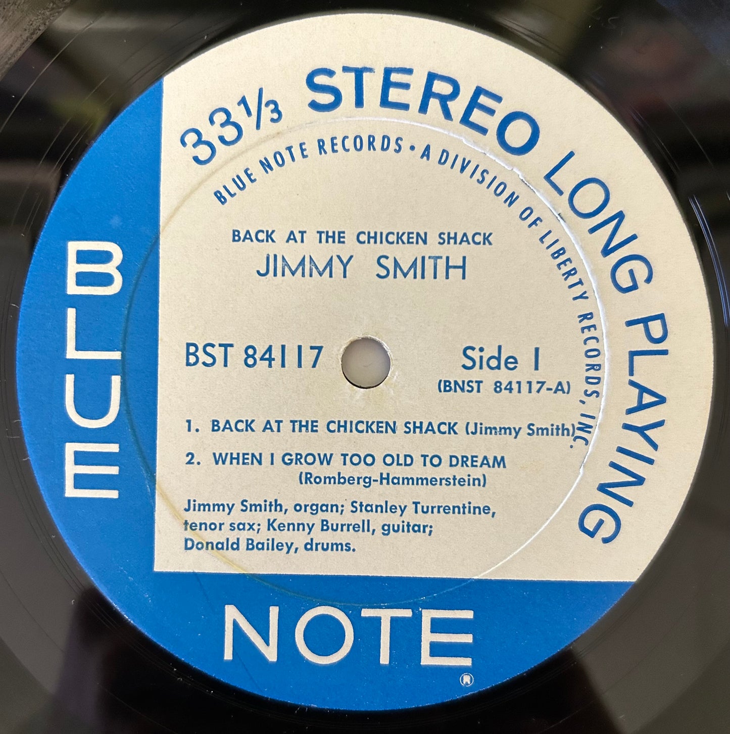 Jimmy Smith - Back At The Chicken Shack 1967 Liberty Press Blue Note