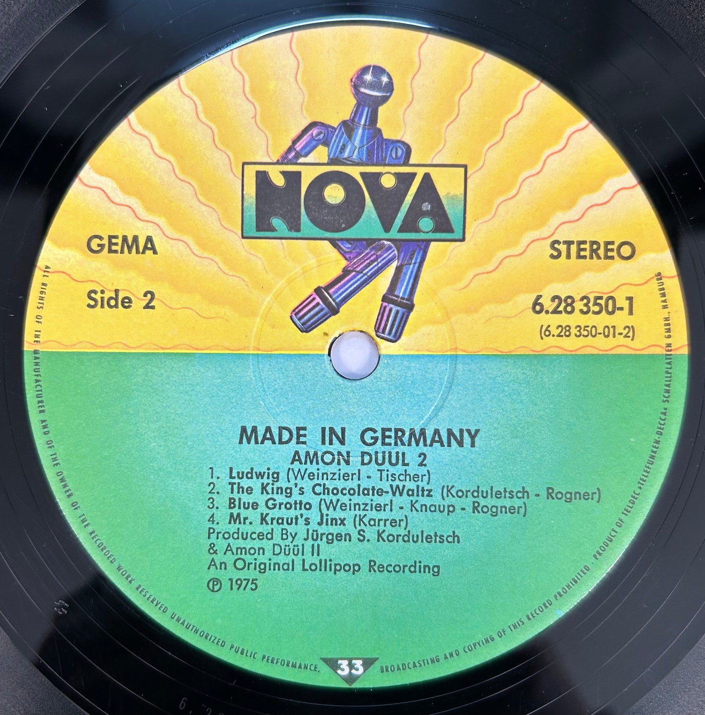 Amon Duul II - Made In Germany 1st Press 1975 German 2lp