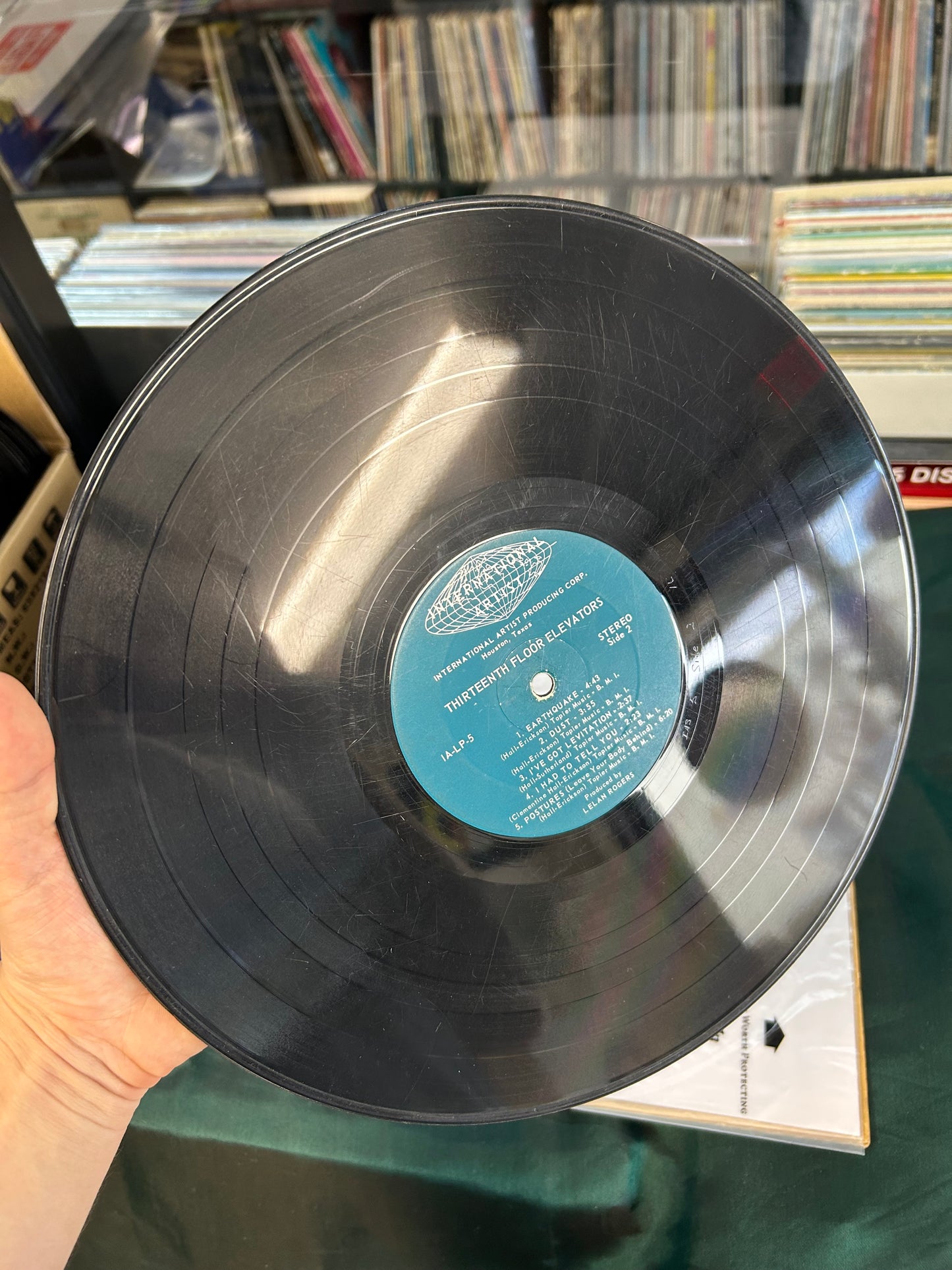 13th Floor Elevators - Easter Everywhere 1st Stereo press 1967 Misprint Psych Rock International Artists
