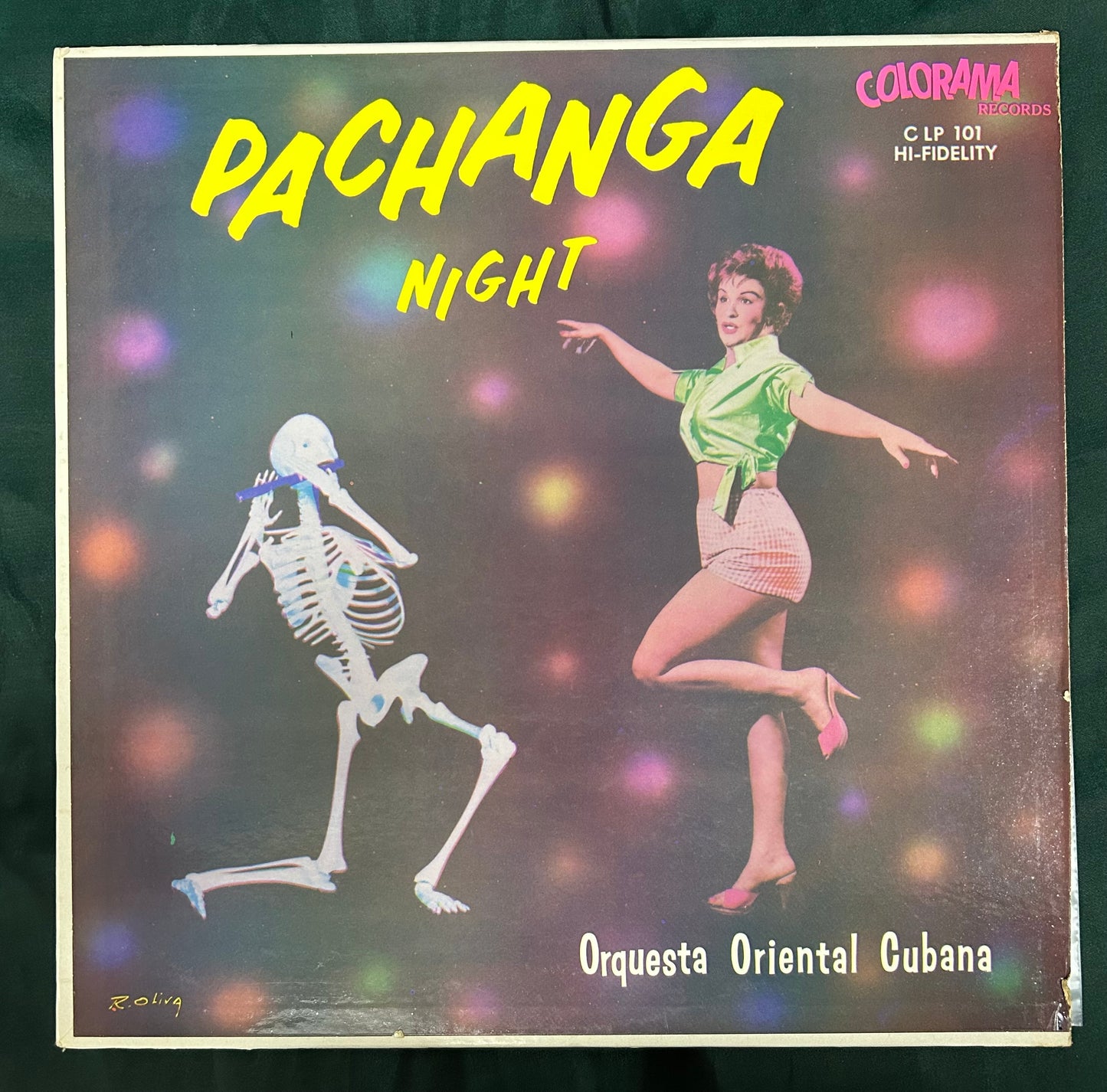 Orquesta Oriental Cubana - Pachanga Night 1st Press 1961 Rare Latin/Pachanga Colorama
