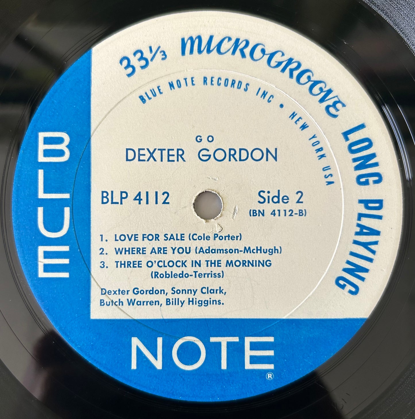 Dexter Gordon - Go 1st Mono Press 1962 Blue Note