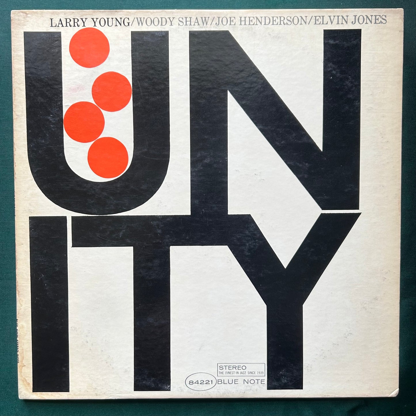 Larry Young - Unity 2nd Press 1966 Blue Note Liberty New York Label Stereo Van Gelder