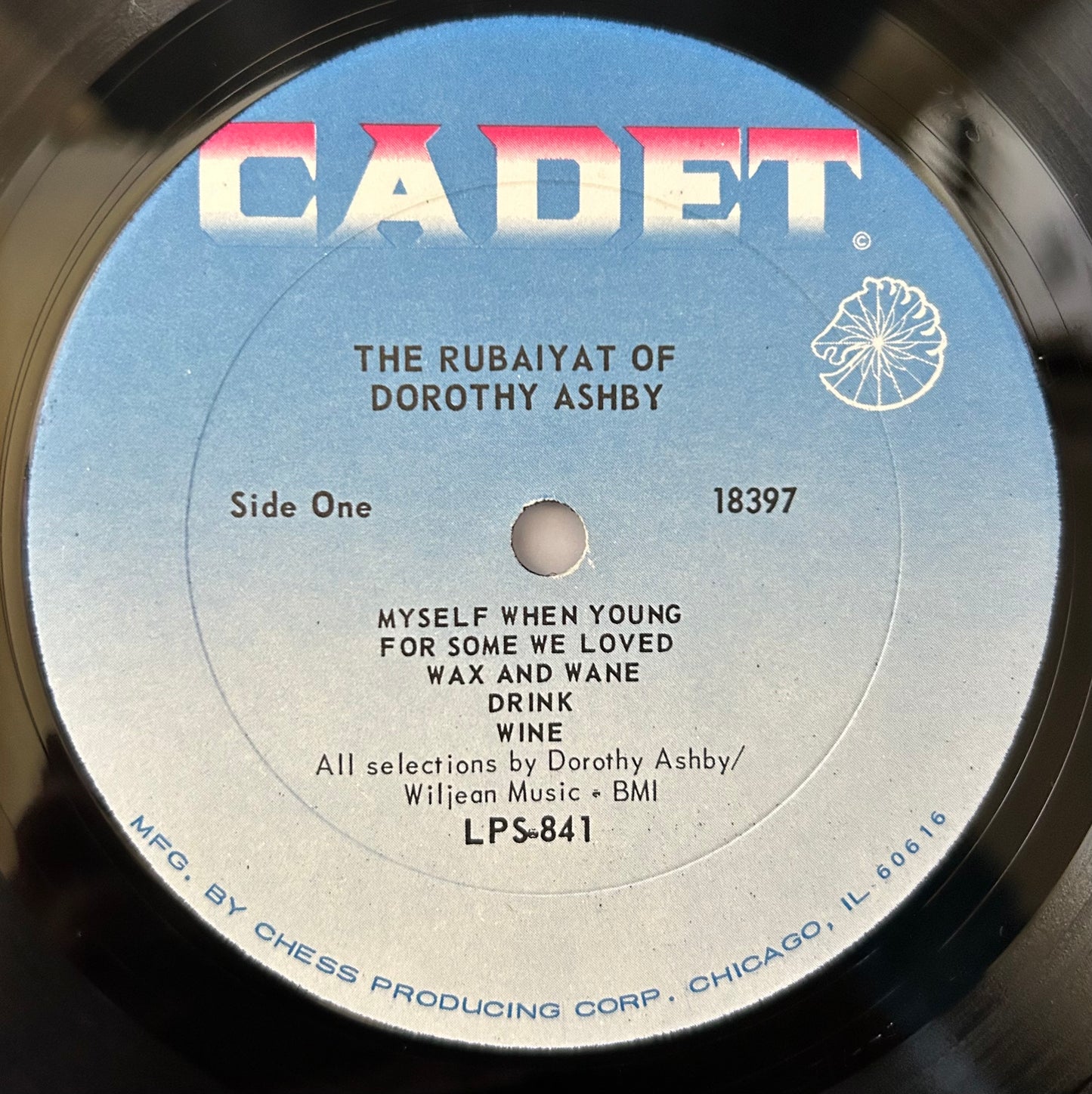 Dorothy Ashby - The Rubaiyat of Dorothy Ashby 1st Press 1970 Cadet Spiritual Jazz