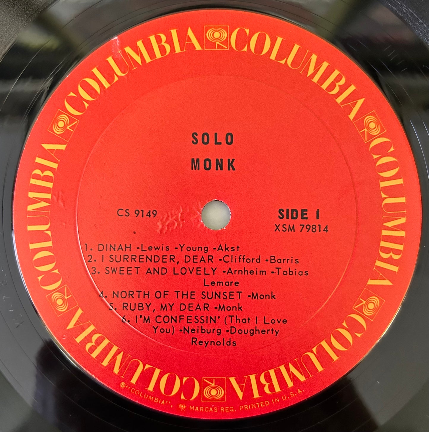 Thelonious Monk - Solo Monk 1970's Columbia Press