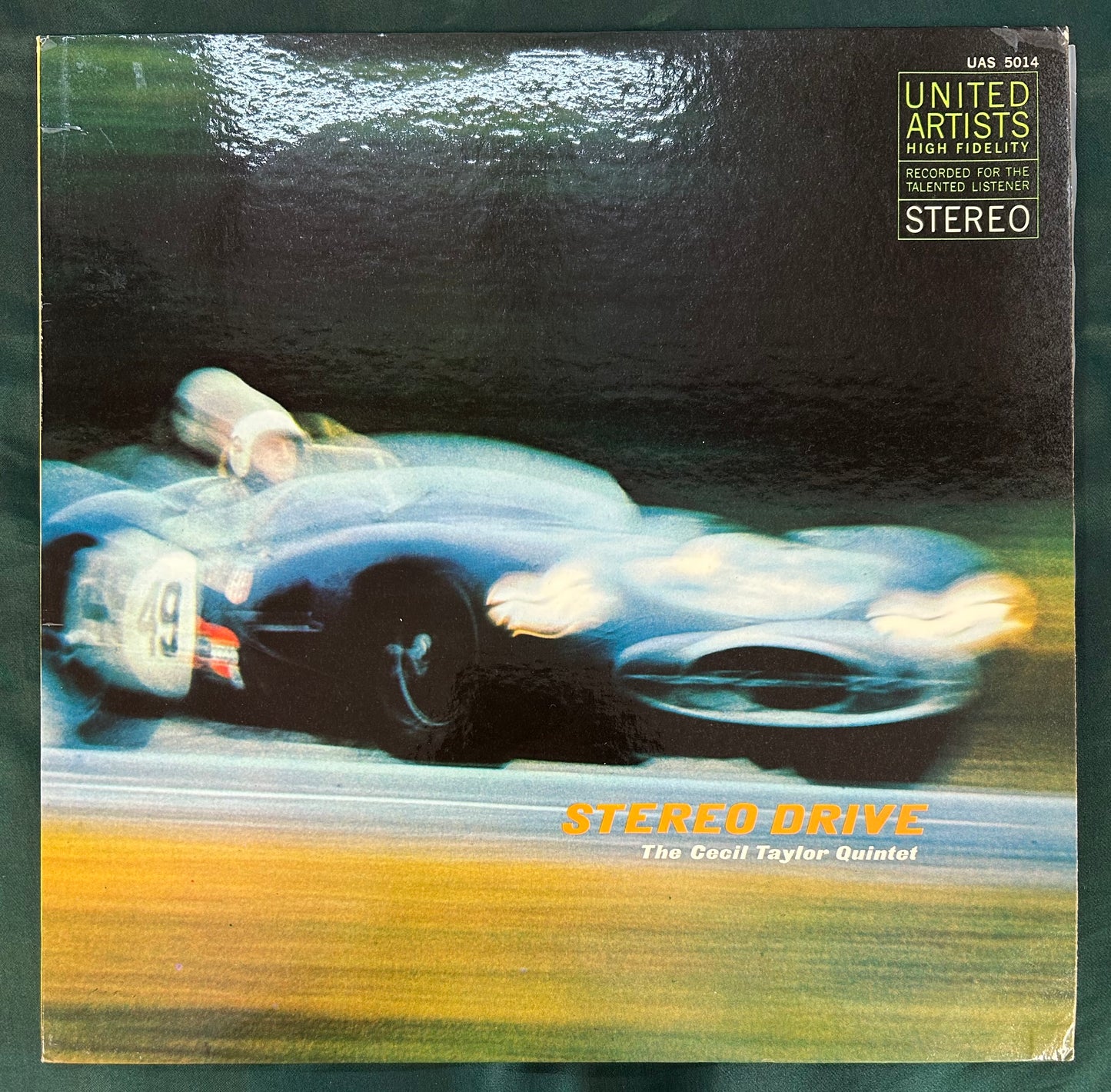 Cecil Taylor - Stereo Drive 1st Press Stereo 1959 United Artists