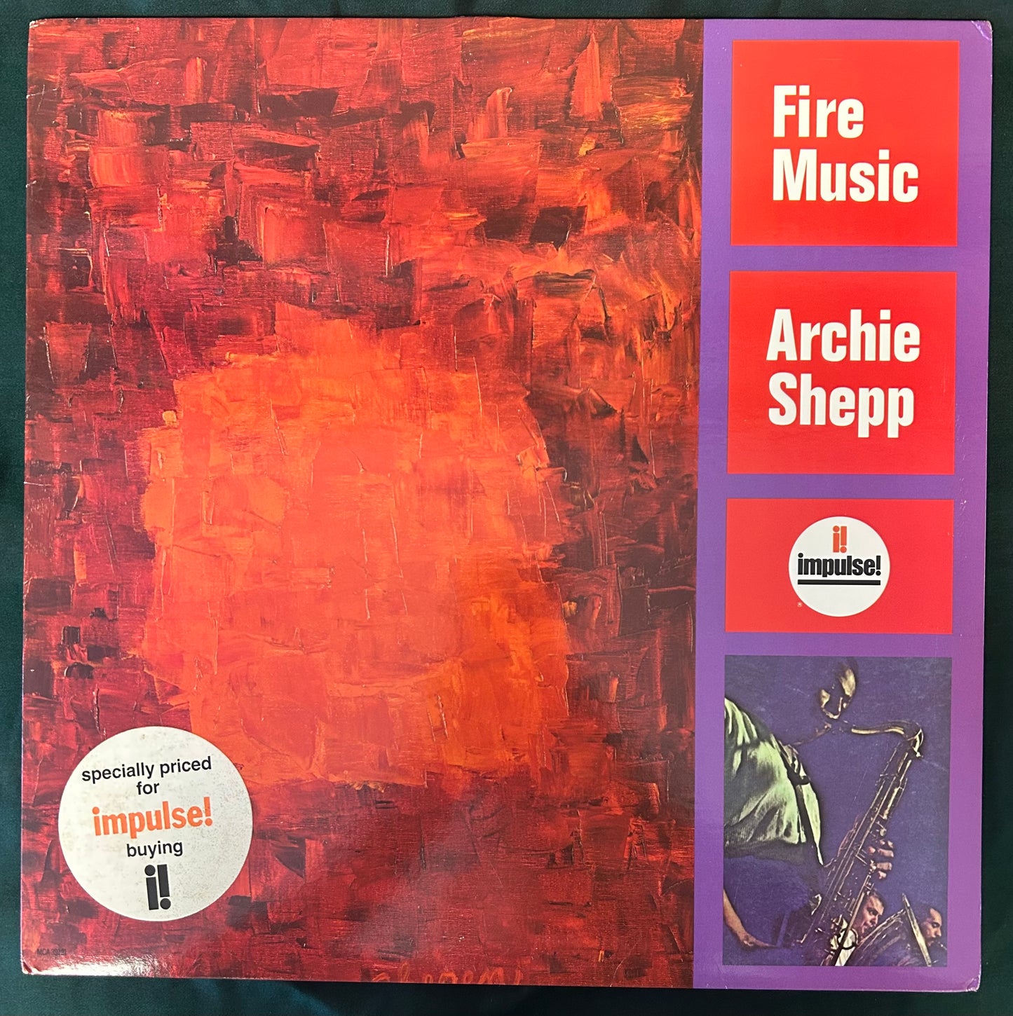 Archie Shepp - Fire Music 1989 Repress