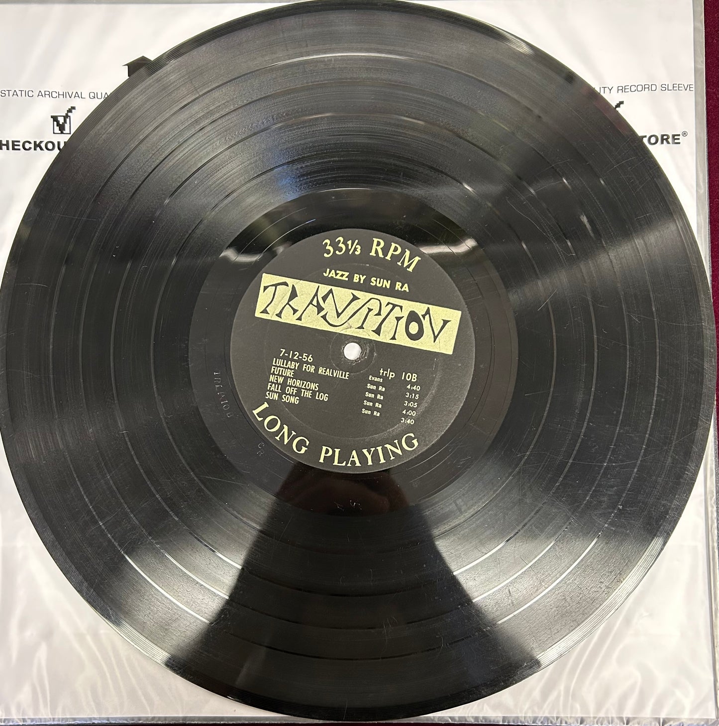 Sun Ra - Jazz By Sun Ra 1st Press Transition 1957 RARE