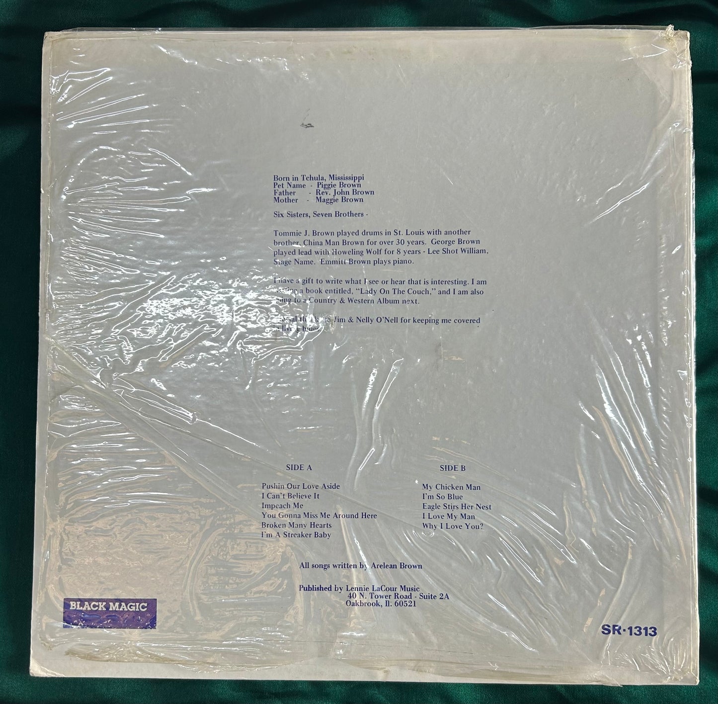 Arlean Brown - The Blues In The Loop 1977 Private Press Funky Blues! Killer