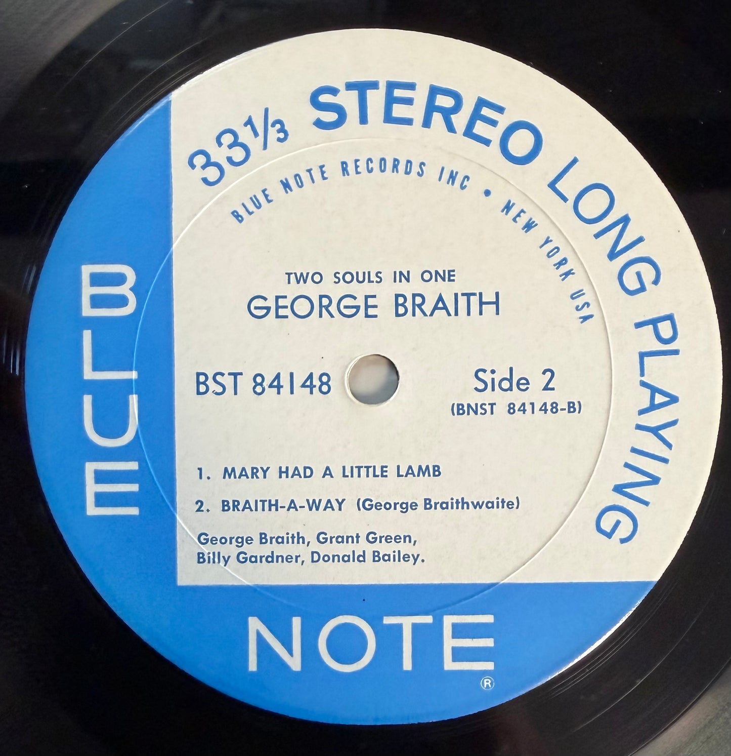 George Braith - Two Souls In One 2nd Press 1966 Liberty Stereo NY Label