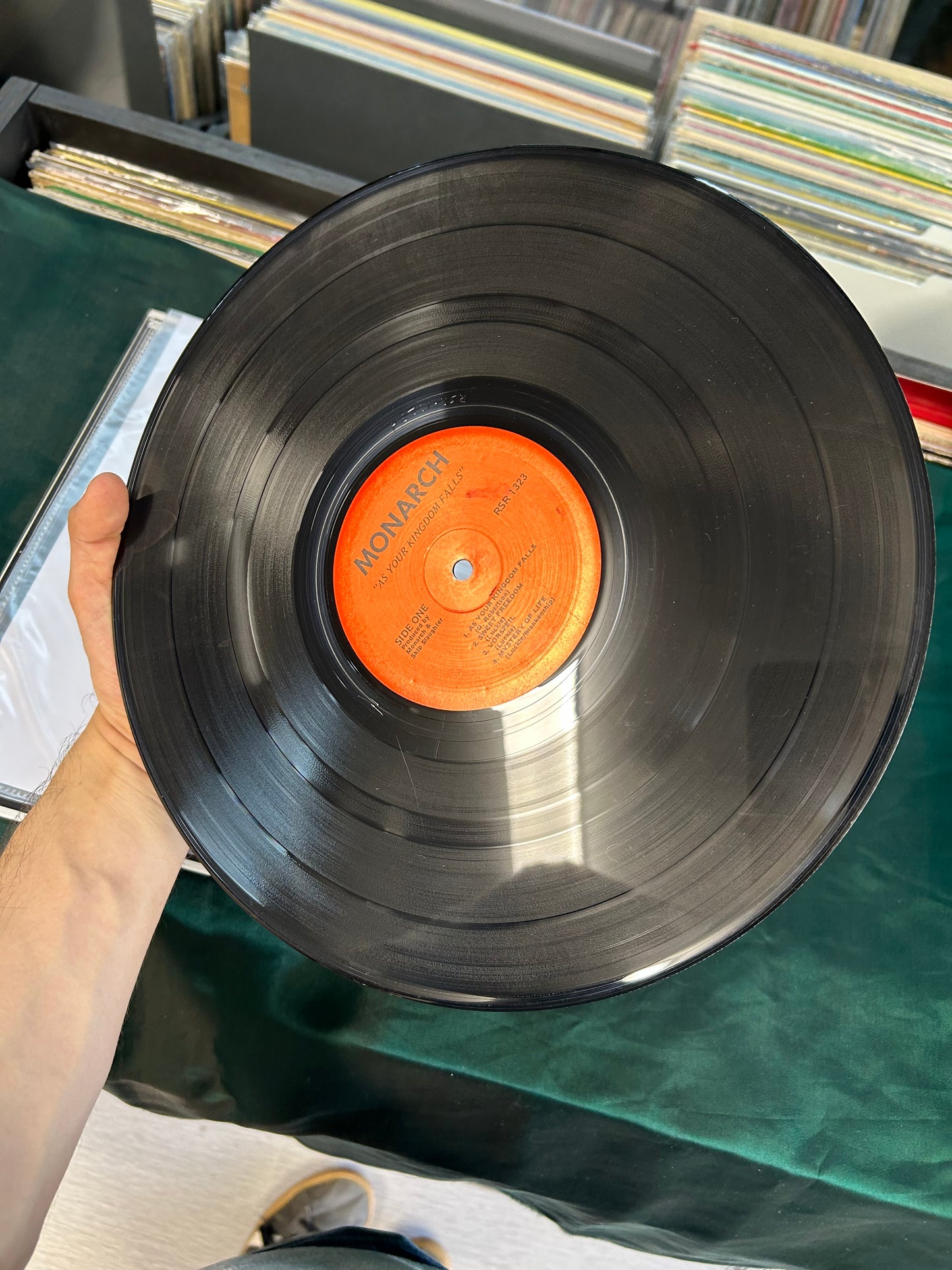 Monarch - As Your Kingdom Falls 1984 Private Press Georgia Hard Rock Very Rare!
