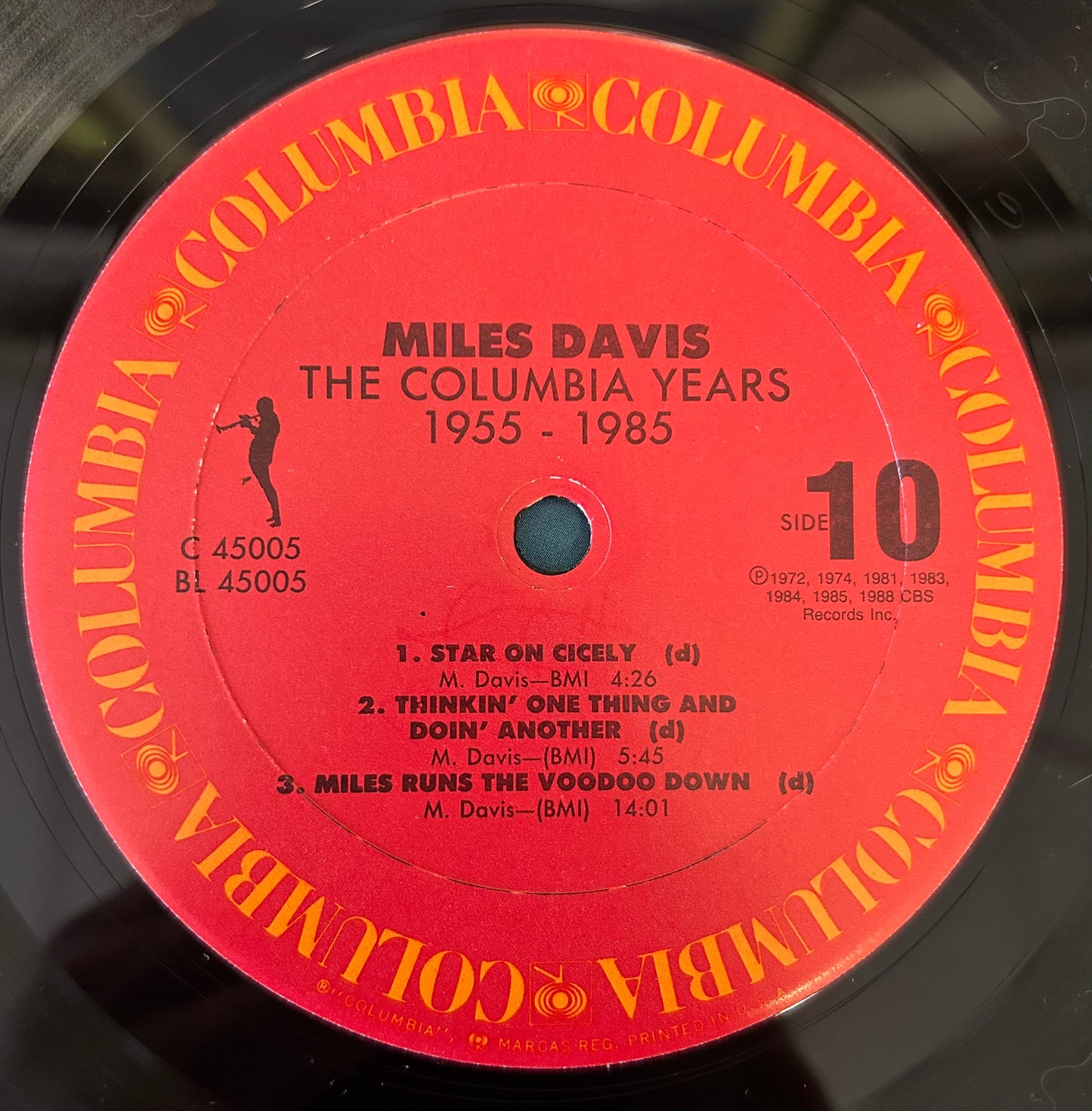 Miles Davis - The Columbia Years 5lp Box Set 1988 Promo