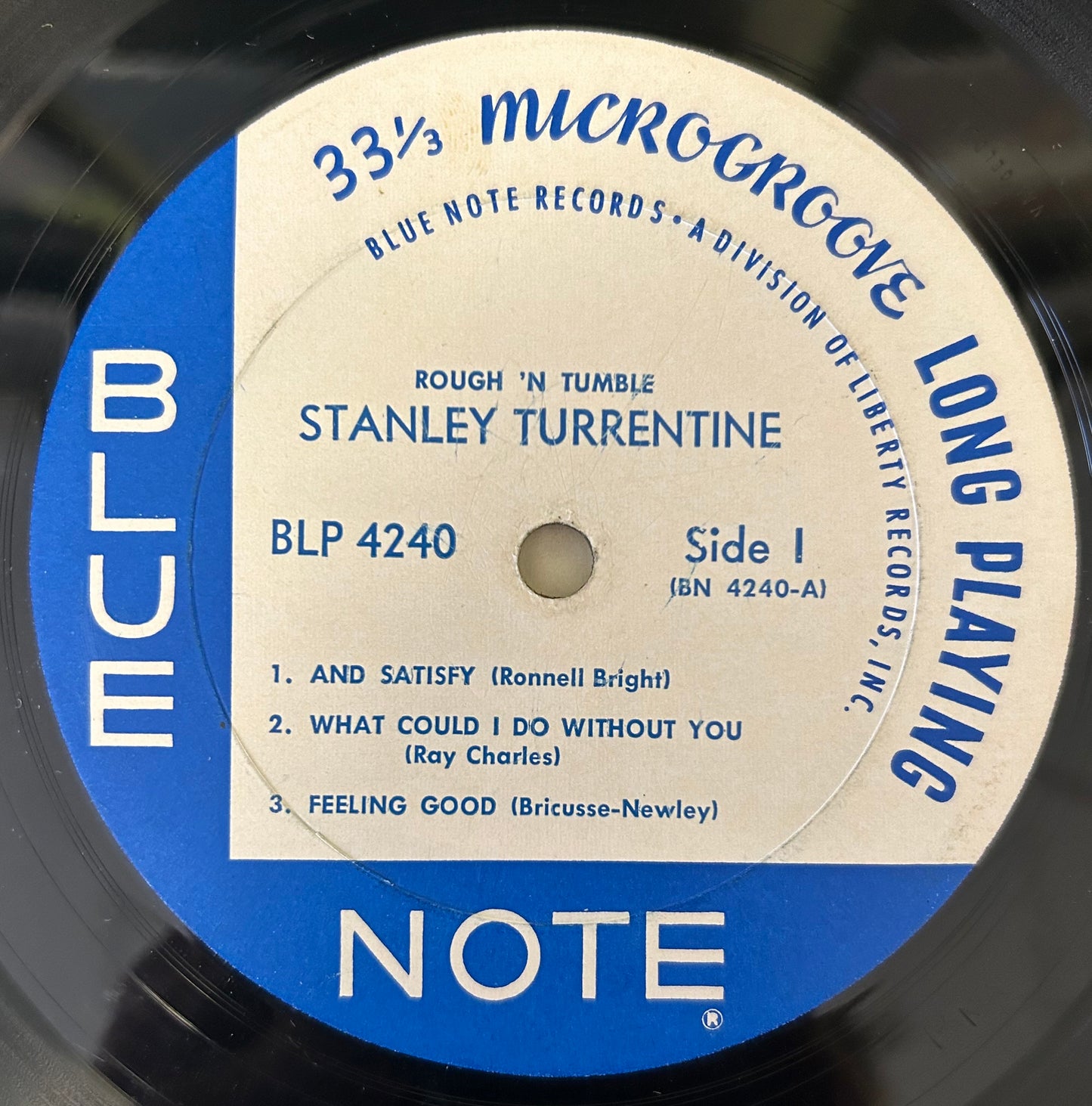 Stanley Turrentine - Rough ‘N Tumble 2nd Mono Press 1966 Liberty Van Gelder