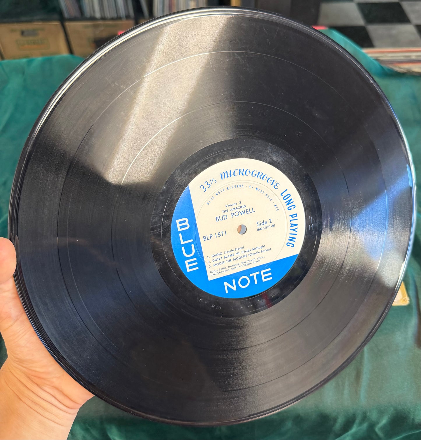 Bud Powell - Vol. 3 Bud! 1st Mono Press 1957 Blue Note 1571 47 West 63rd