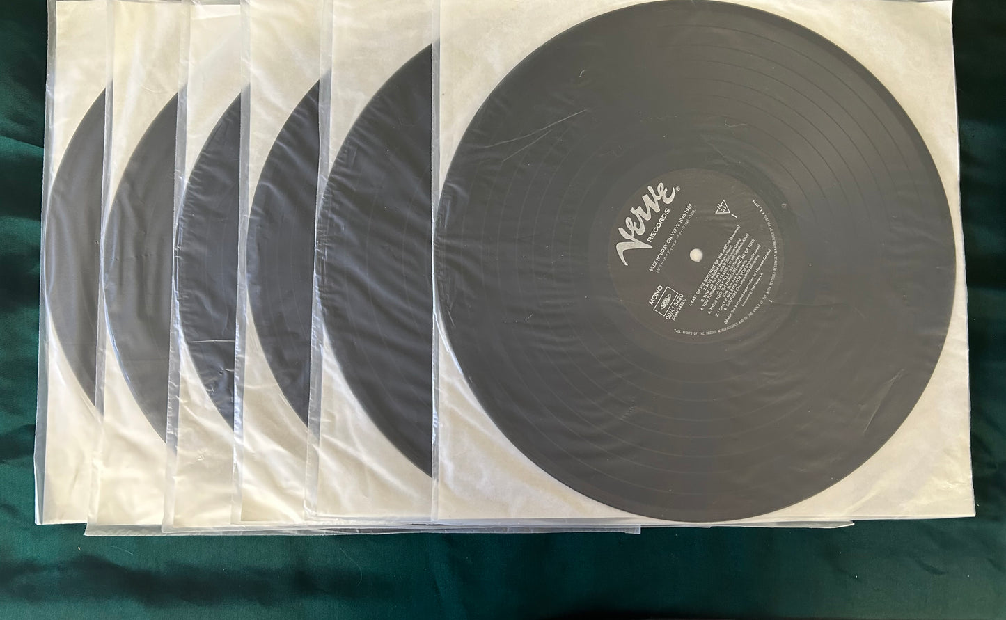 Billie Holiday - On Verve 1946-1959 Box Set 10LP Japan 1985