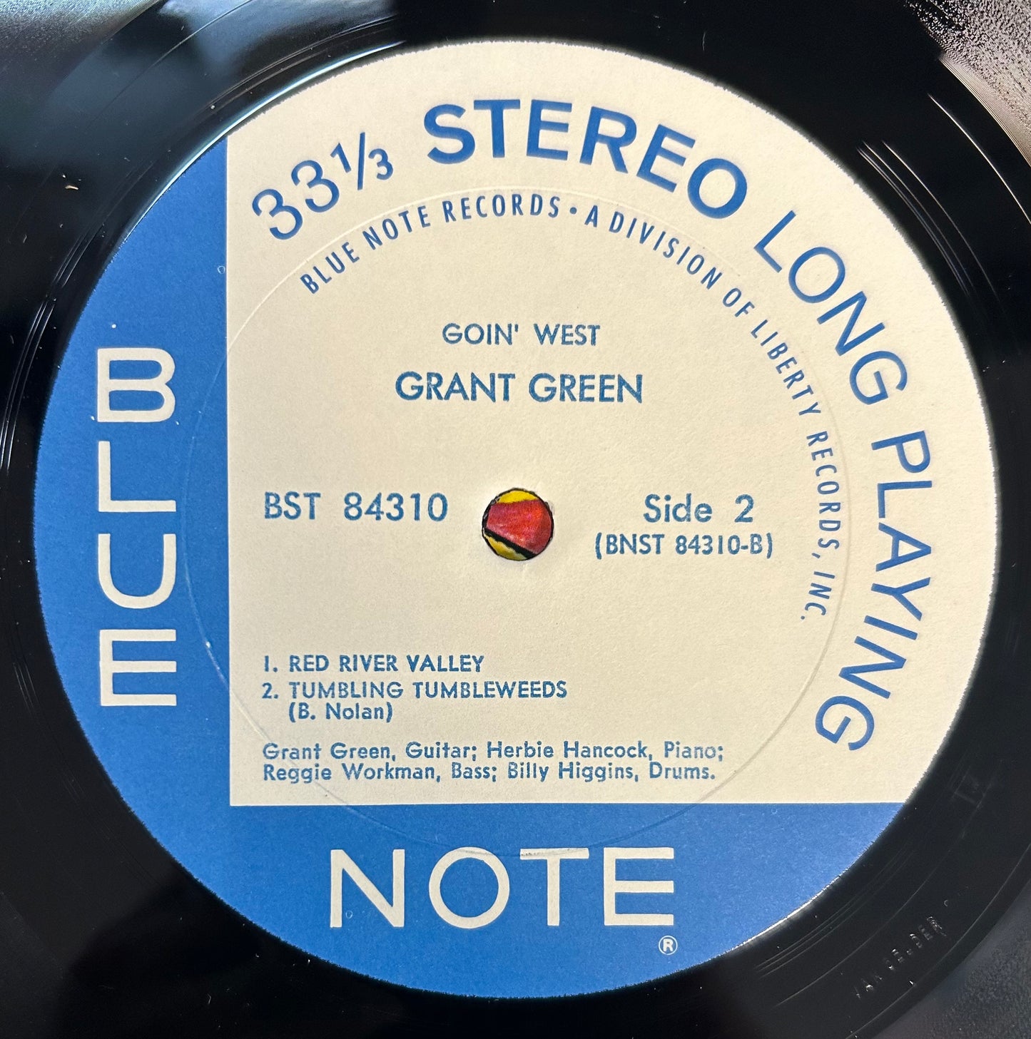 Grant Green - Goin’ West 1st Press 1969 Blue Note Liberty Van Gelder