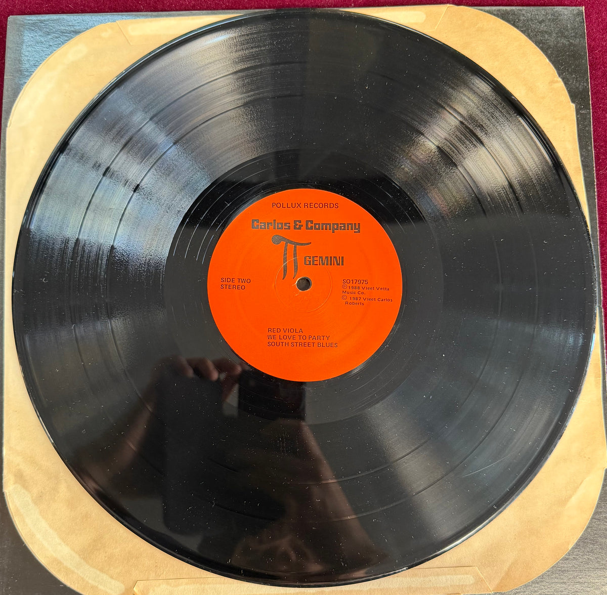 Carlos & Company - Gemini Rare Private Press 1987 Orlando Boogie / Soul
