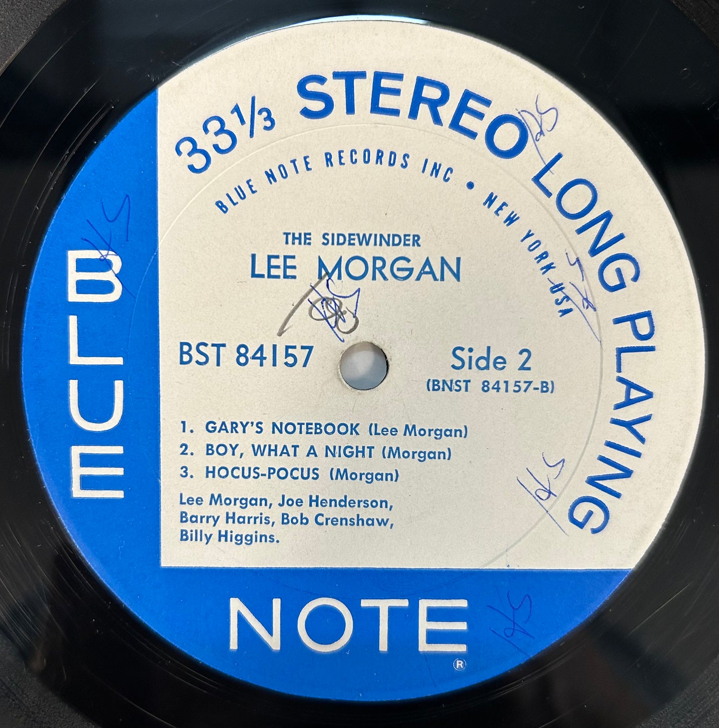 Lee Morgan - The Sidewinder 1st Stereo press 1964 Blue Note