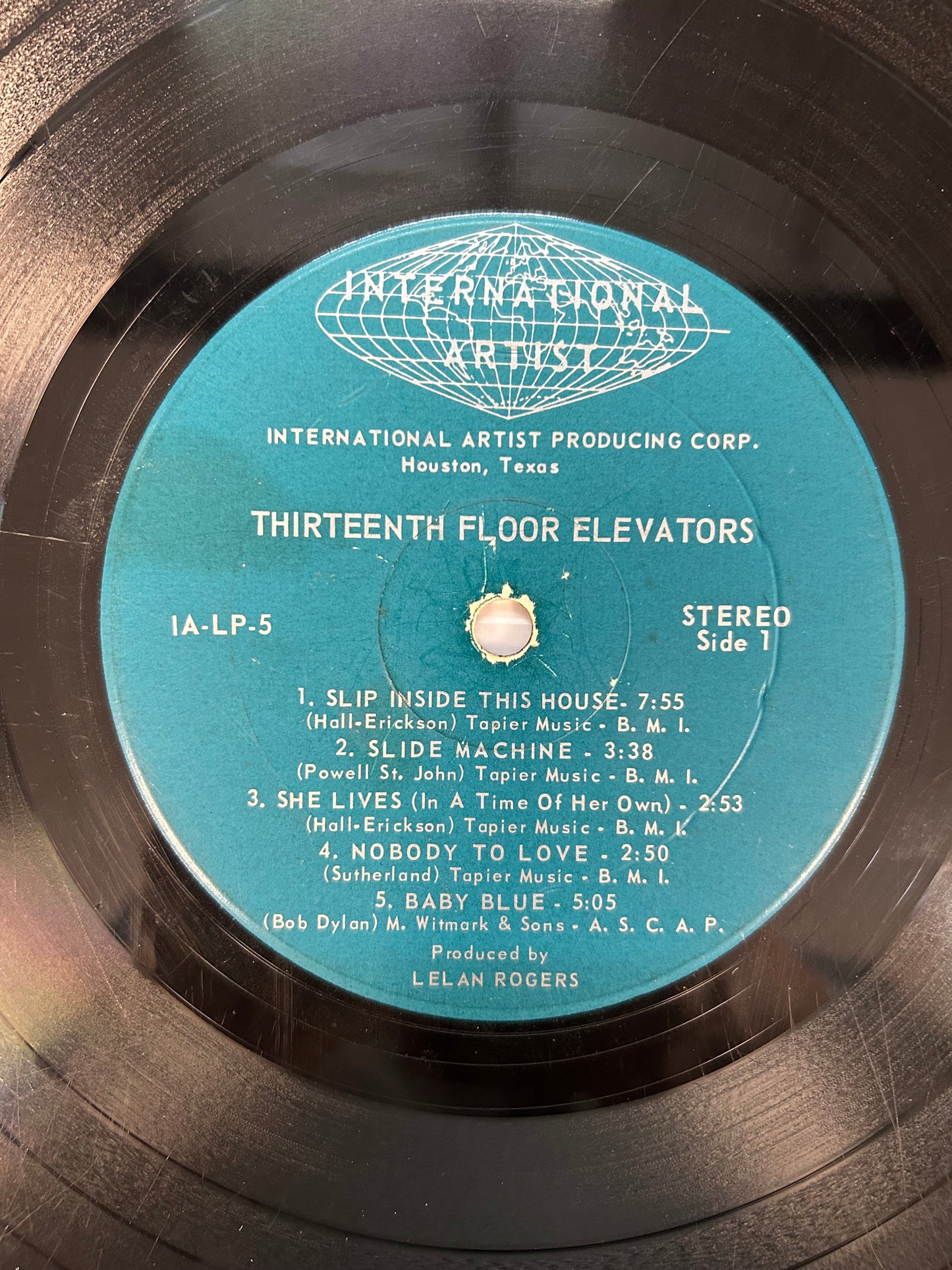 13th Floor Elevators - Easter Everywhere 1st Stereo press 1967 Misprint Psych Rock International Artists
