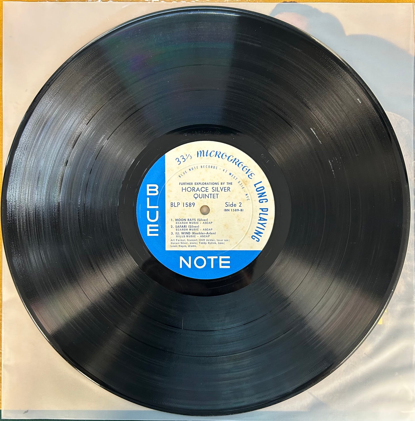 Horace Silver Quintet - Further Explorations 1st Mono Press 1958 Blue Note 1589