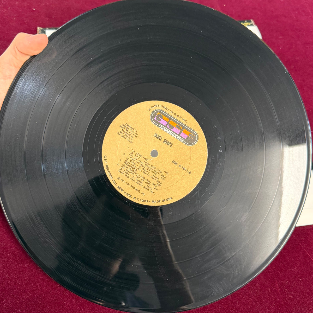 Skull Snaps - Skull Snaps 1st Press 1973 Rare Funk/Soul GSF Records - Sampled