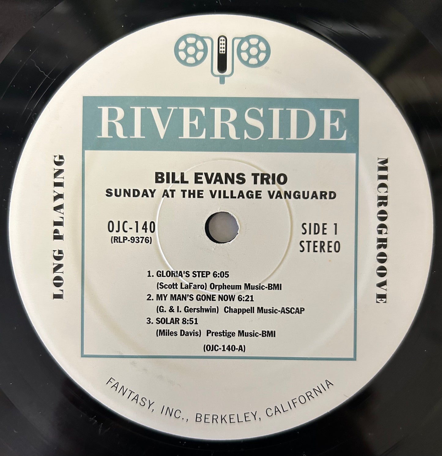 Bill Evans Trio - Sunday At The Village Vanguard 1984 OJC Press