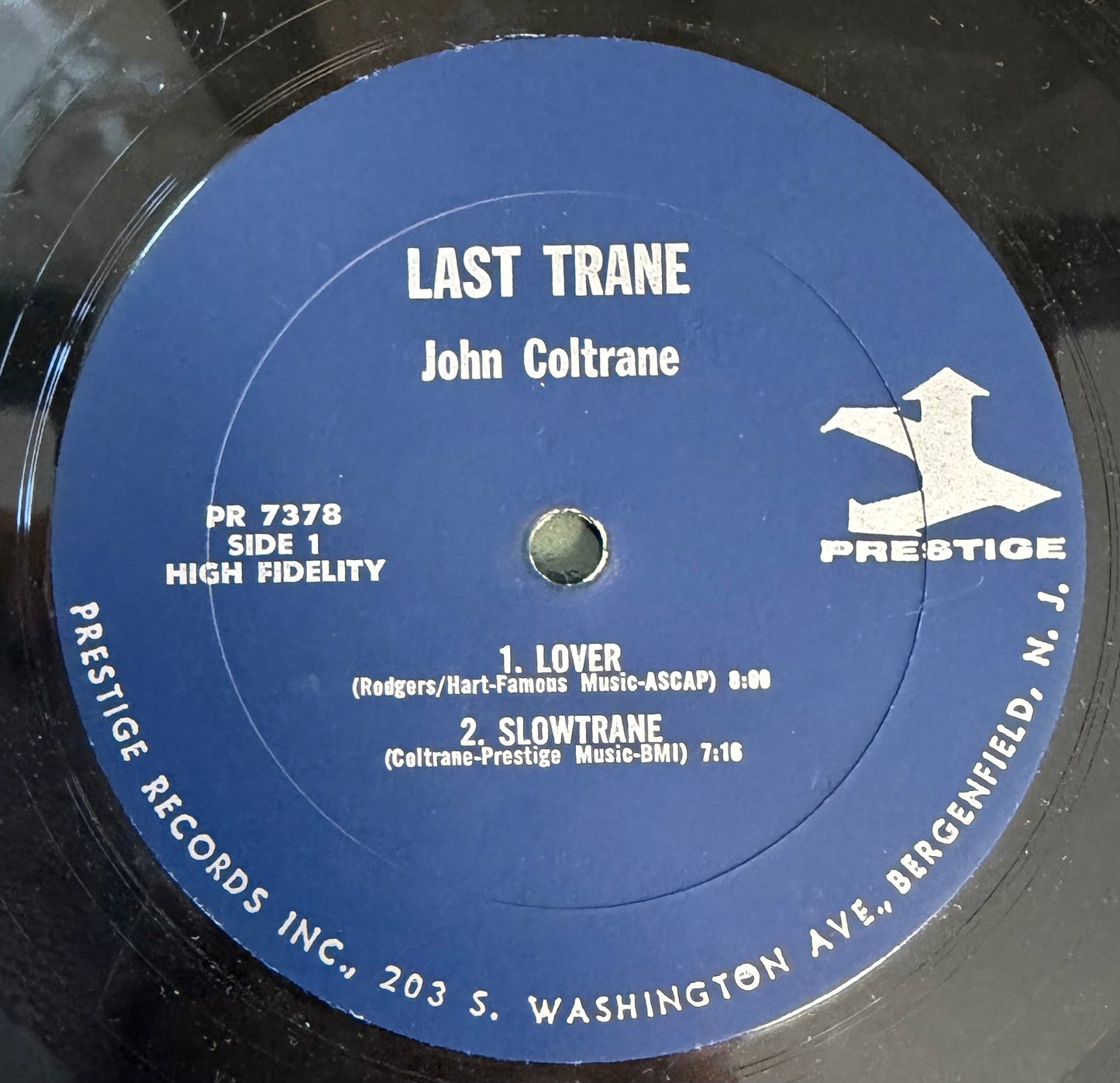 John Coltrane - The Last Trane 1st Press Mono 1965 Trident
