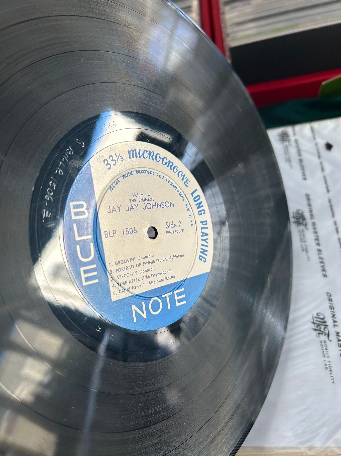 The Eminent Jay Jay Johnson - Volume 2 1st Press 1956 Blue Note Lexington Ave